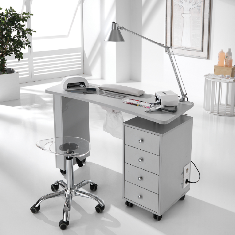 Professional manicure table with built-in vacuum fan PRO 1 (800.310)