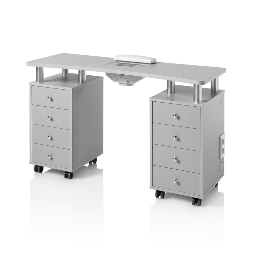 Professional manicure table with built-in vacuum fan PRO 2 (800.311)