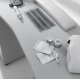 Professional manicure table with built-in vacuum fan PRO 2 (800.311)