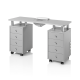 Professional manicure table with built-in vacuum fan PRO 2 (800.311)