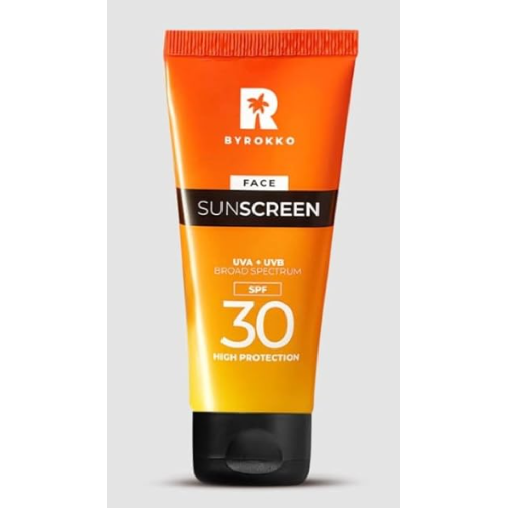 BYROKKO Face Sunscreen SPF 30, 50ml (BY-SOL-25)