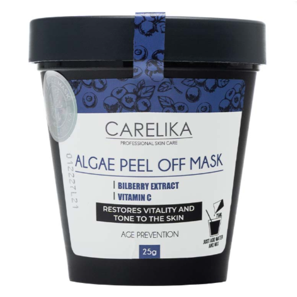 CARELIKA Algea Peel Off Mask Bilberry, 25gr. (CPBM025)