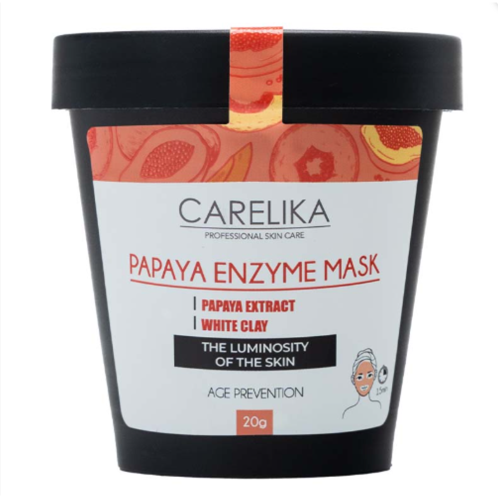 CARELIKA Papaya Enzyme Mask, 20gr. (CPPEM020J)
