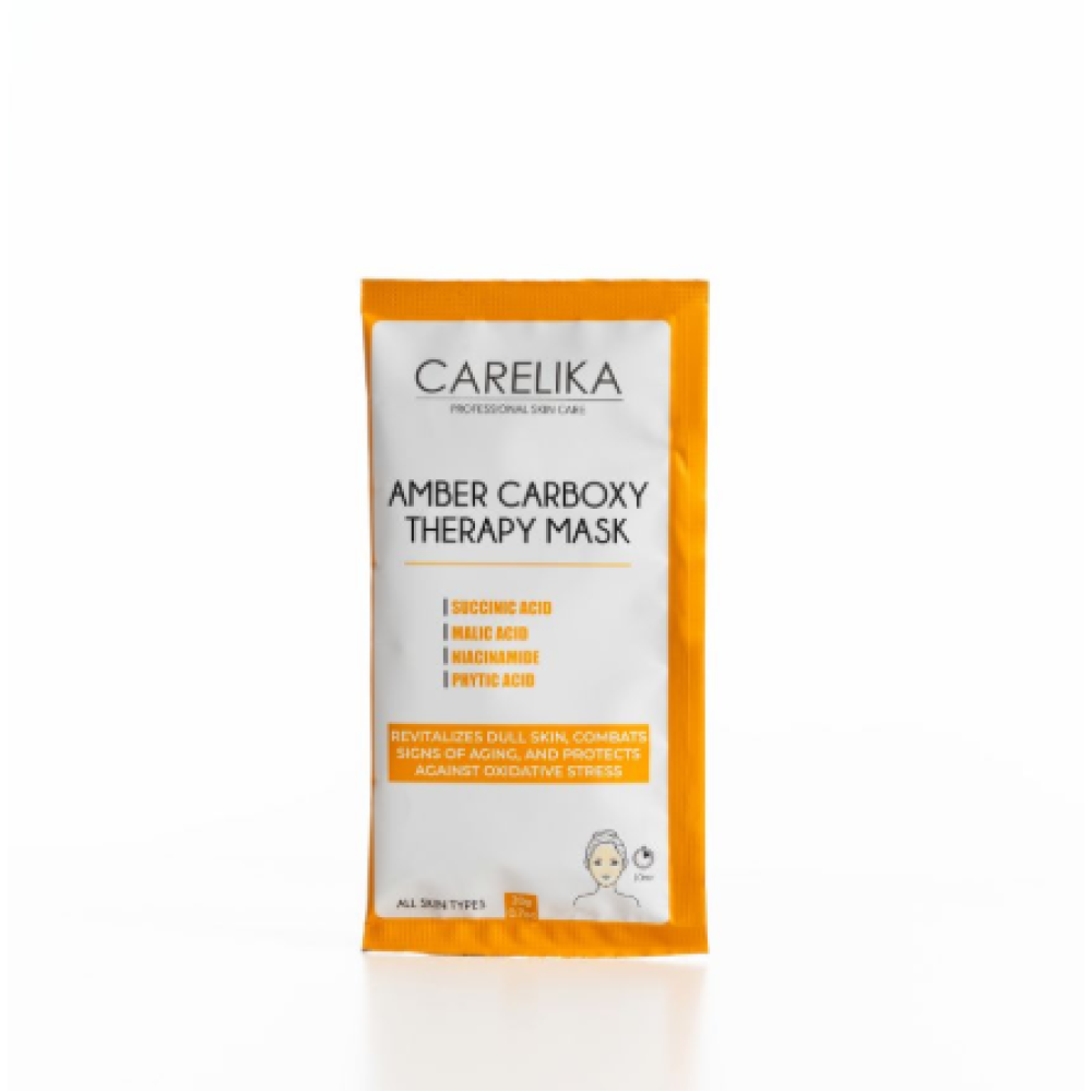 CARELIKA Amber Carboxy Therapy Mask, 20gr. (CPACTM020P)