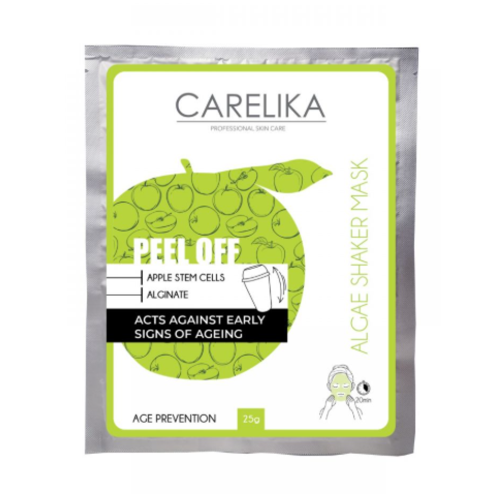 CARELIKA Shaker Peel Off Mask Apple Stem Cells, 20gr. (CPSMSC020P)
