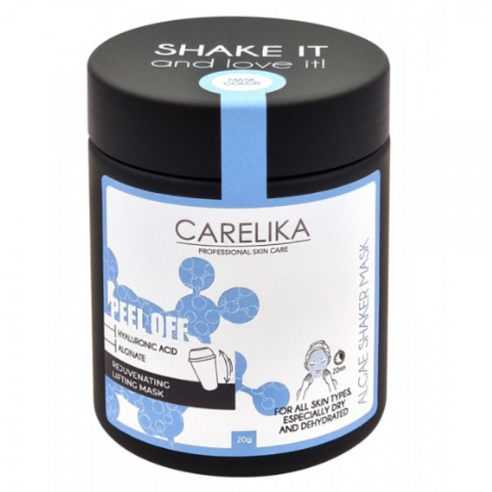 CARELIKA Shaker Peel Off Mask Hyaluronic Acid, 20gr. (CPSMSH020J)