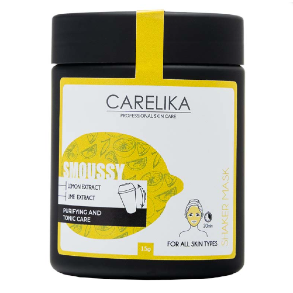 CARELIKA Shaker Smoussy Mask Lemon-Lime, 15gr. (CPSML015J)