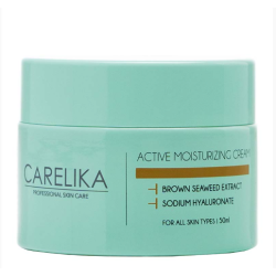 CARELIKA Active Moisturizing Cream with Hyaluronic Acid, 50ml