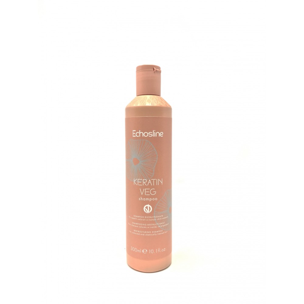 ECHOSLINE Keratin Vegan Shampoo, 300ml (24631)