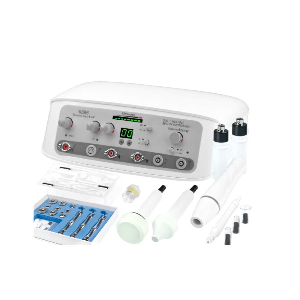 ELEGANTE 1897 DEVICE 5 IN1 MICRODERMABRASION + VACUUM + DARSONVAL + ULTRASOUND + SPRAY (125821)
