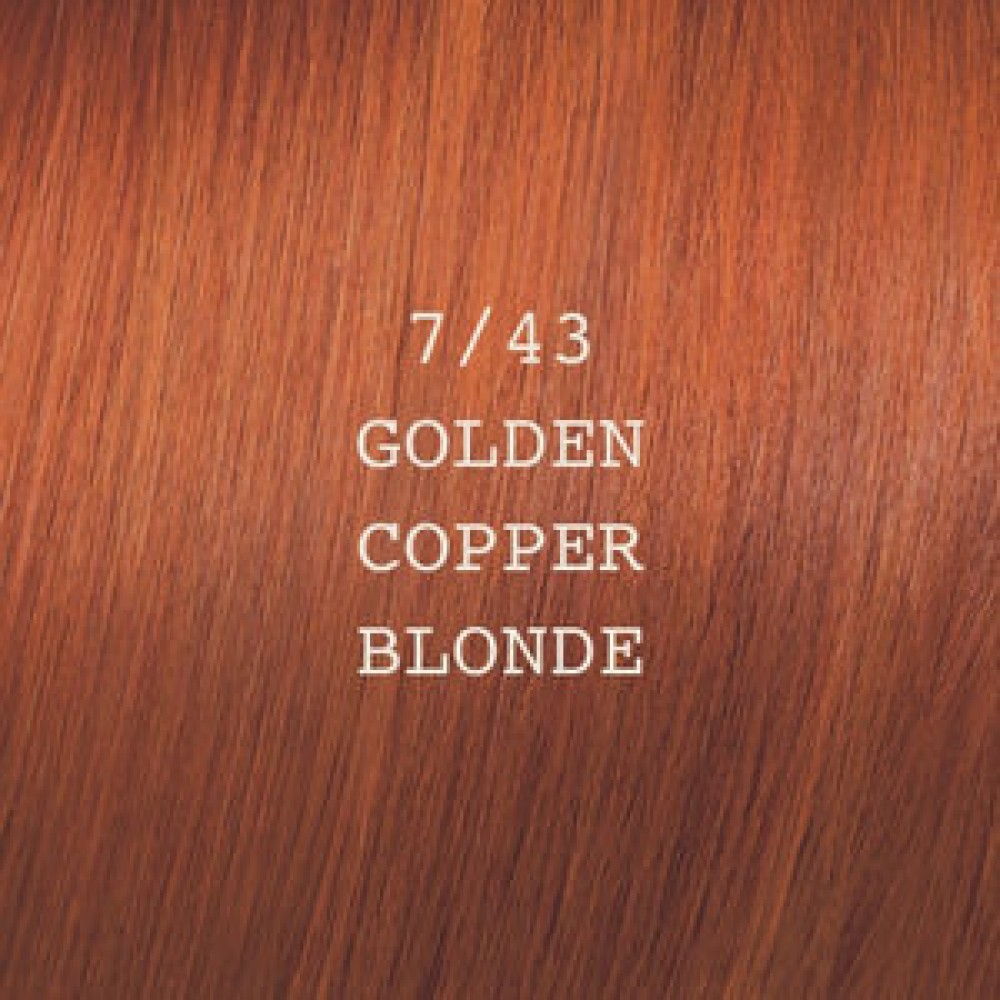 ELGON Moda&Styling Hair Colour, 7/43 - GOLDEN COPPER BLONDE (elg-7-43)