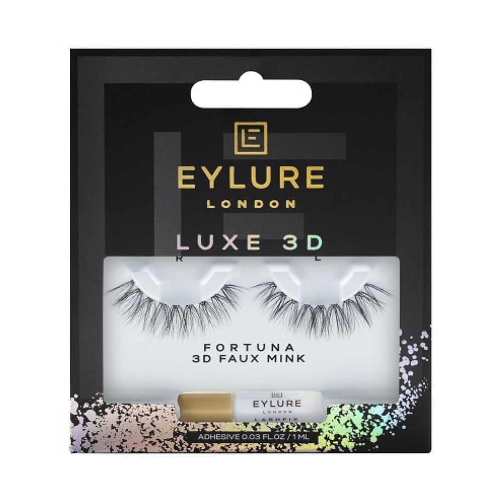 False lashes EYLURE London LUXE 3D Fortuna (LUXE-3D)
