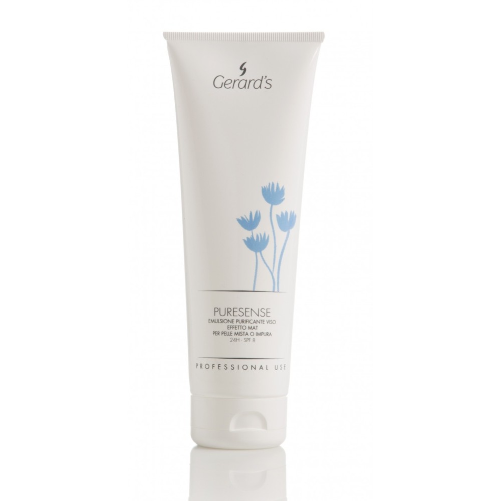 GERARD'S PURESENSE Purifying and mattifying face emulsion for combination or impure skin 24H, SPF8, 250ml (PFAPRS266)