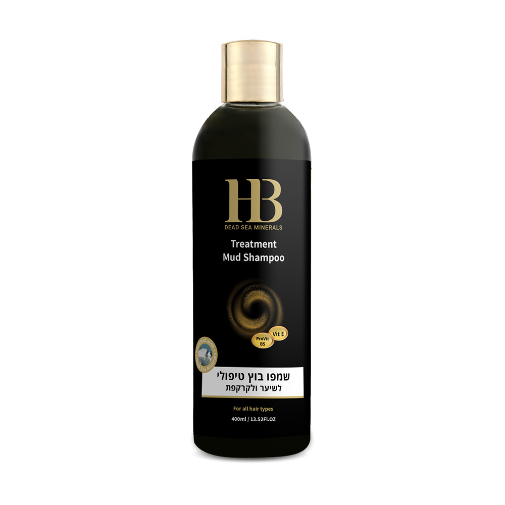 HEALTH&BEAUTY Dead Sea Mud Treatment Hair Shampoo, 400ml (H&B101069)