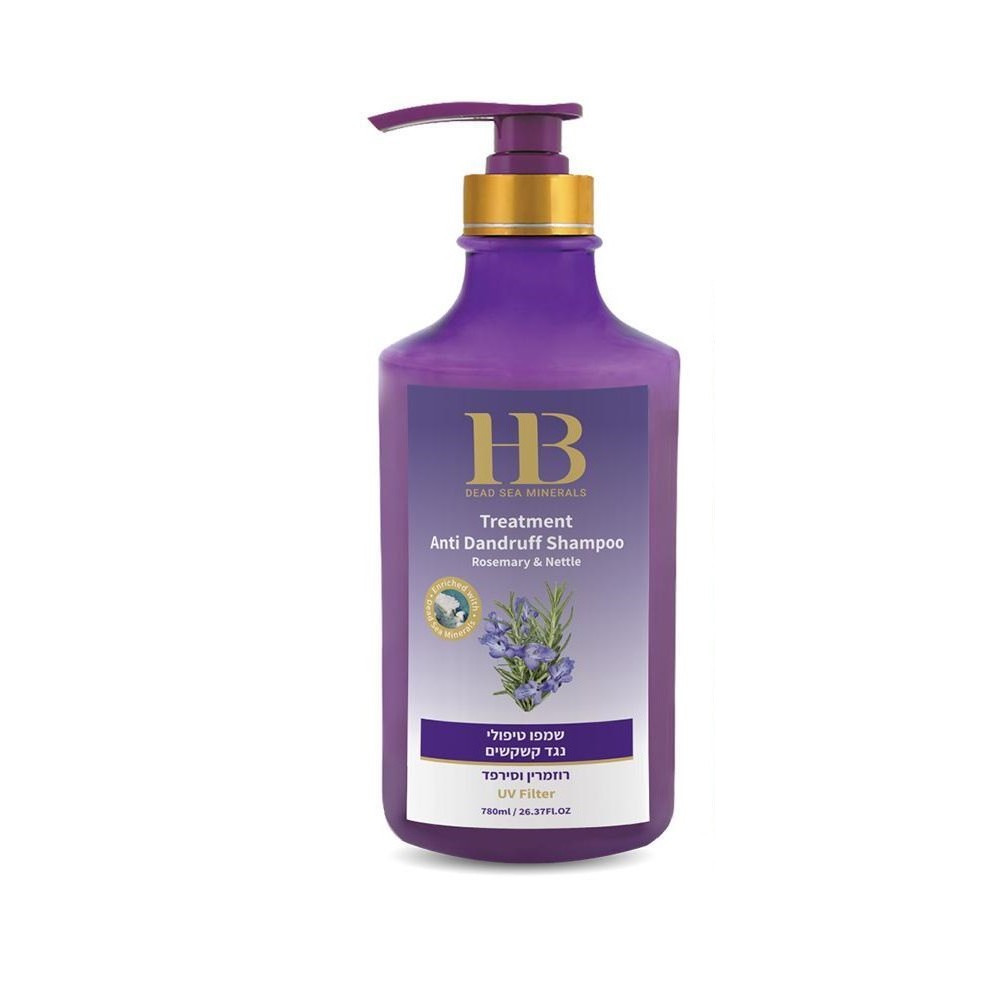HEALTH & BEAUTY Treatment Anti Dandruff Shampoo Rosemary & Nettle, 780ml (H&B00067)