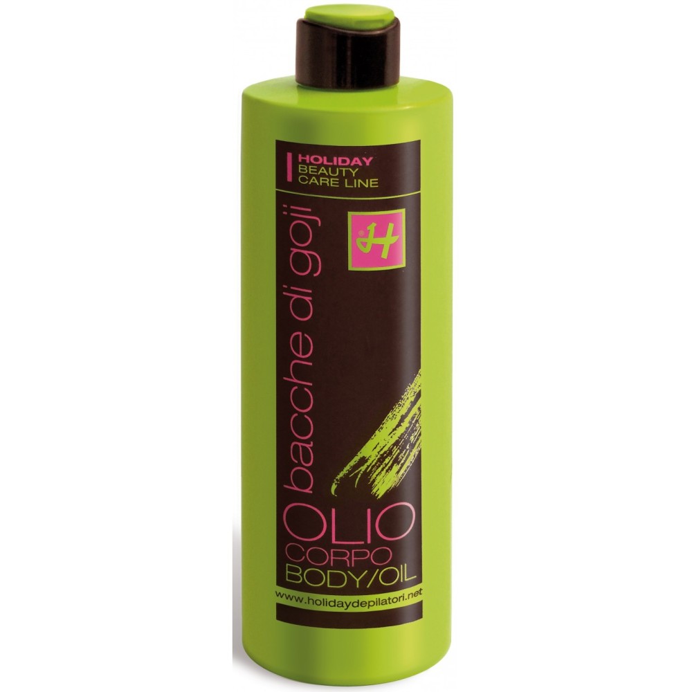 HOLIDAY Eļļa ķermenim, atjaunojoša, ar goji ogām, 500ml (HOL-goji)
