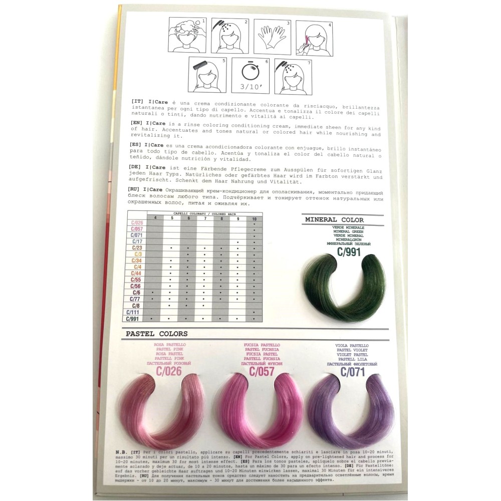 ELGON I CARE haircolor, C/026, PASTEL PINK (elgon-c-026)
