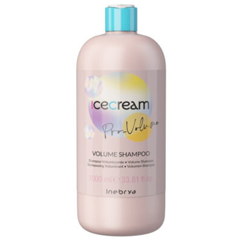 Inebrya Ice Cream Pro-Volume Shampoo, 1000ml