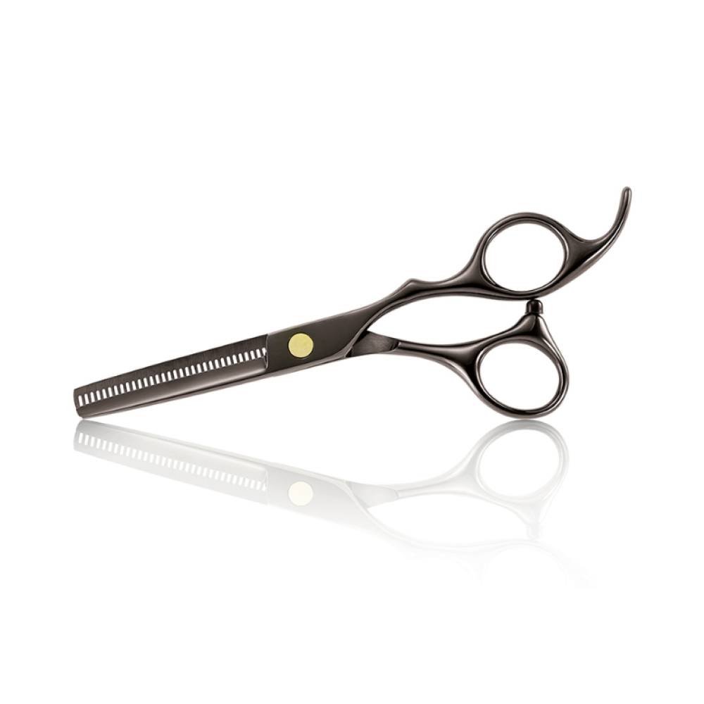 Lameo STAGE PRO SET OFFSET BLACK - Professional Cutting Scissor Set with Case (370.938)