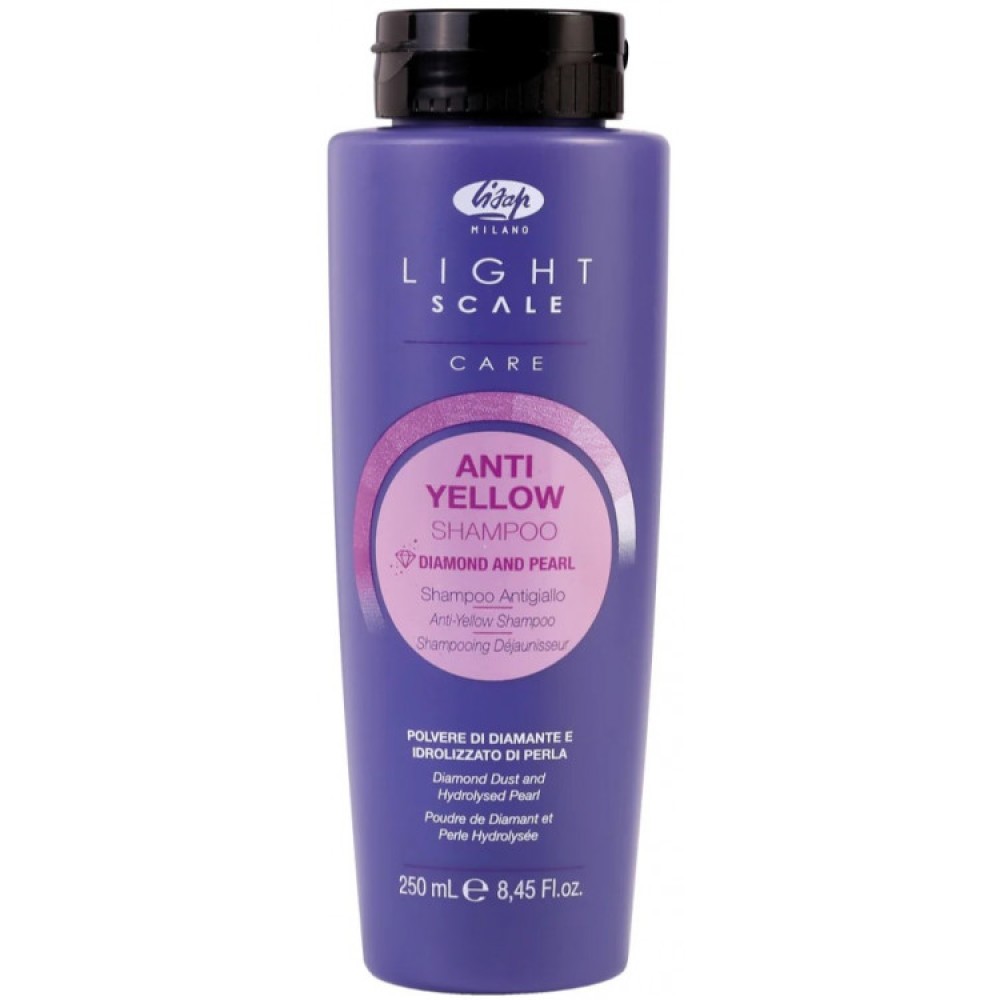 Lisap Milano Anti-yellow Light Scale Shampoo, 250ml (100940)