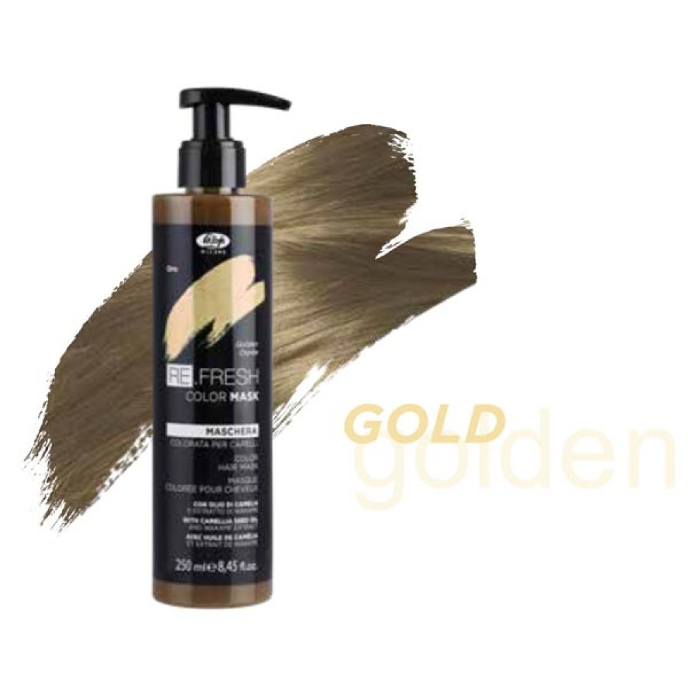 Lisap Milano Re.Fresh Color Mask, GOLDEN (50050017)