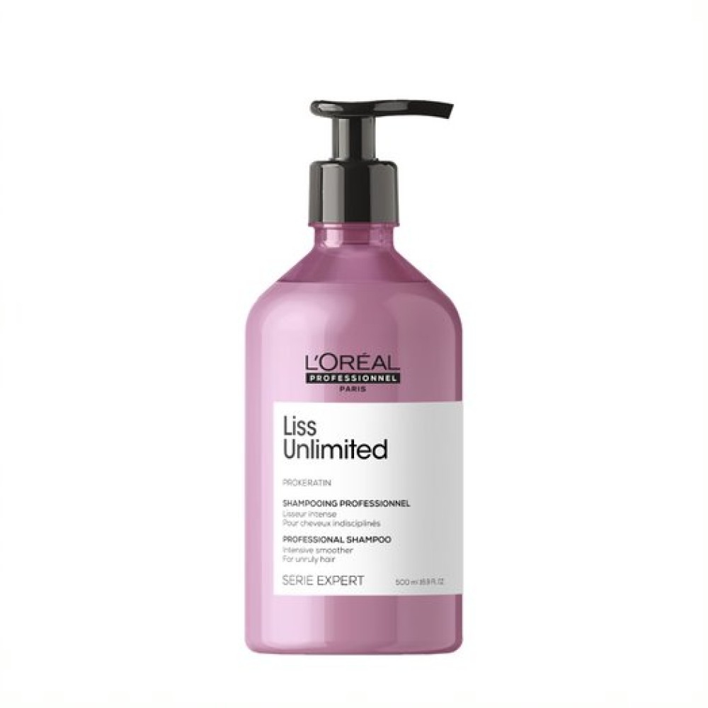 L'Oreal Professionnel Serie Expert Liss Unlimited Shampoo, 500ml (75877)