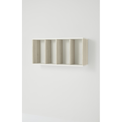 Open unit with shelves MODULA NATURAL