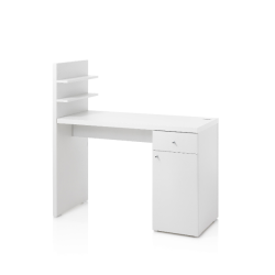 Professional white manicure table NAIL STATION ACQUA EXPO