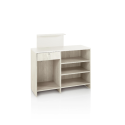 Reception desk VISTA CONSOLLE NATURAL