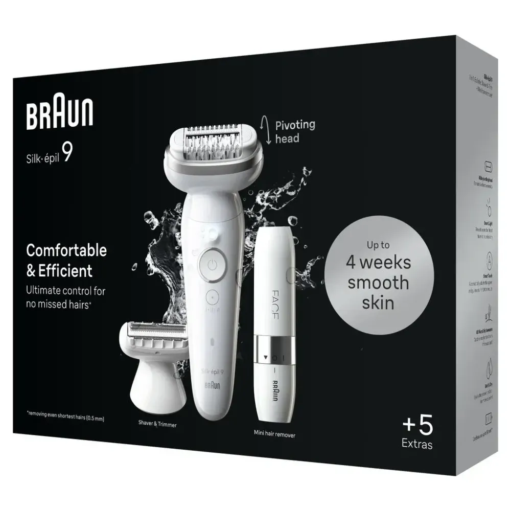 Braun Silk-épil Series 9, SES 341 Epilator