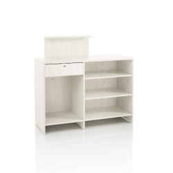 Reception desk VISTA CONSOLLE WHITE