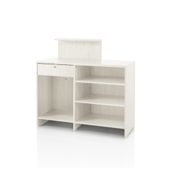 Reception desk VISTA CONSOLLE WHITE