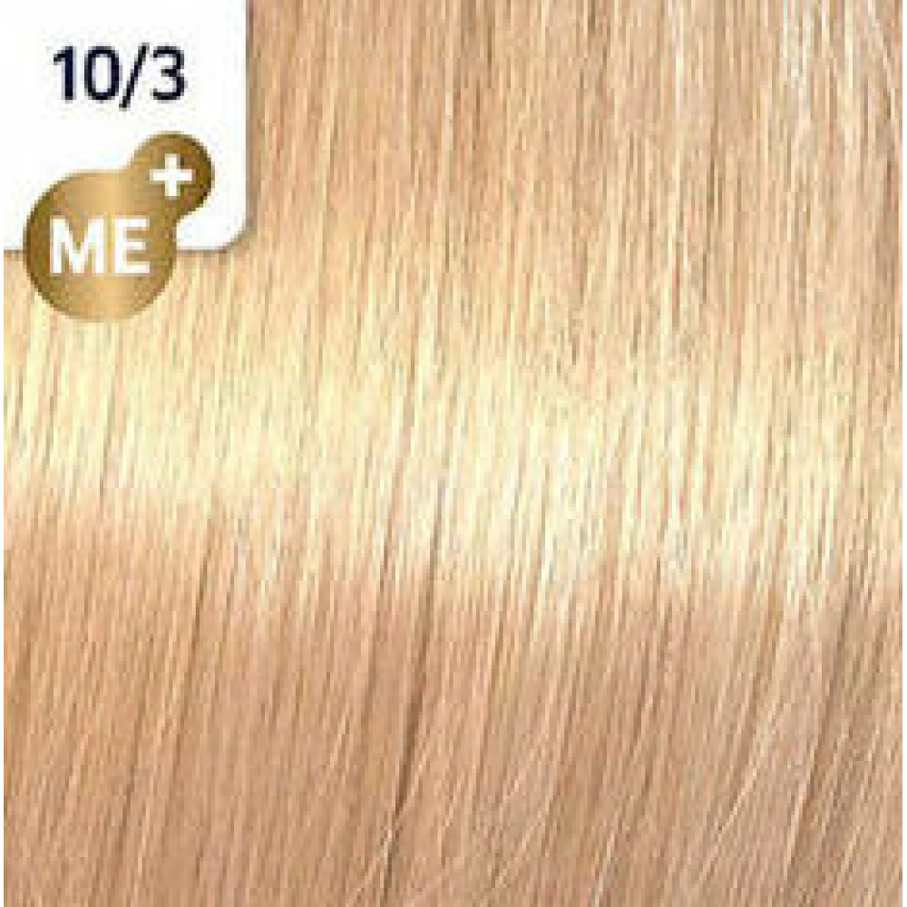 WELLA PROFESSIONALS KOLESTON PERFECT ME+ - Hair colour, 10/3 - LIGHTEST GOLDEN BLONDE (81650881)