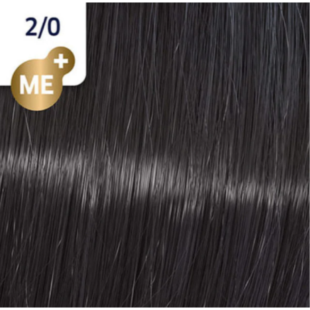 WELLA PROFESSIONALS KOLESTON PERFECT ME+ - Hair colour, 2/0 - BLACK (81650643)