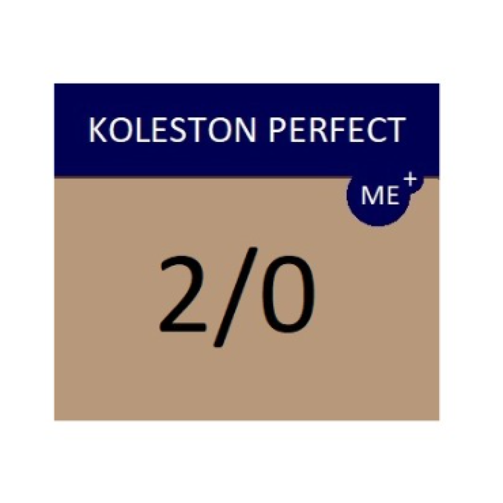 WELLA PROFESSIONALS KOLESTON PERFECT ME+ - Hair colour, 2/0 - BLACK (81650643)