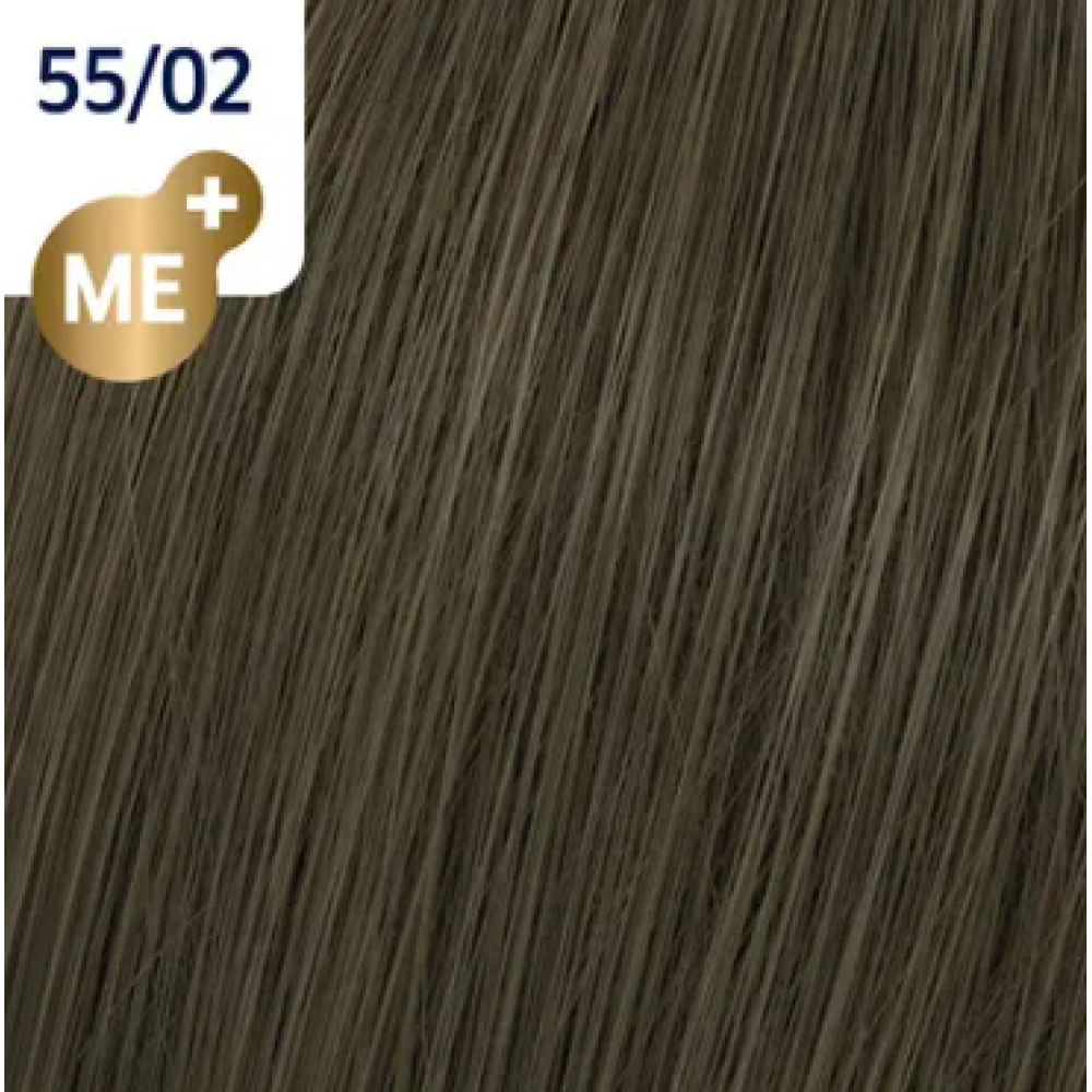 WELLA PROFESSIONALS KOLESTON PERFECT ME+ - Hair colour, 55/02 - INTENSE NATURAL LIGHT BROWN MATT (99350069786)