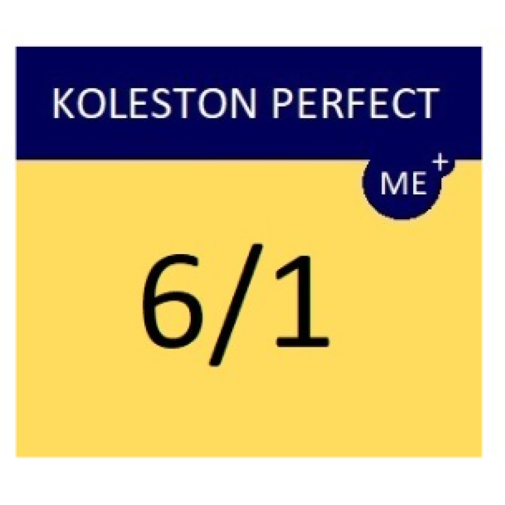 WELLA PROFESSIONALS KOLESTON PERFECT ME+ - Hair colour, 6/1 - DARK ASH BLONDE (81650671)