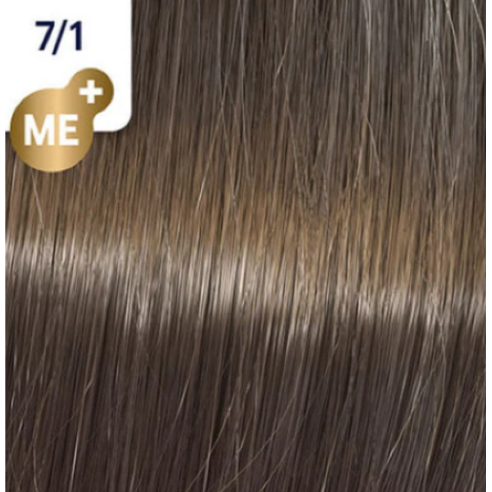WELLA PROFESSIONALS KOLESTON PERFECT ME+ - Hair colour, 7/1 - ASH BLONDE (81650695)