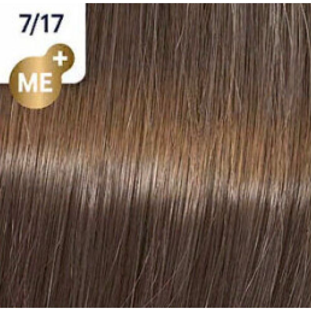 WELLA PROFESSIONALS KOLESTON PERFECT ME+ - Hair colour, 7/17 - MEDIUM BLONDE ASH BROWN (81650696)