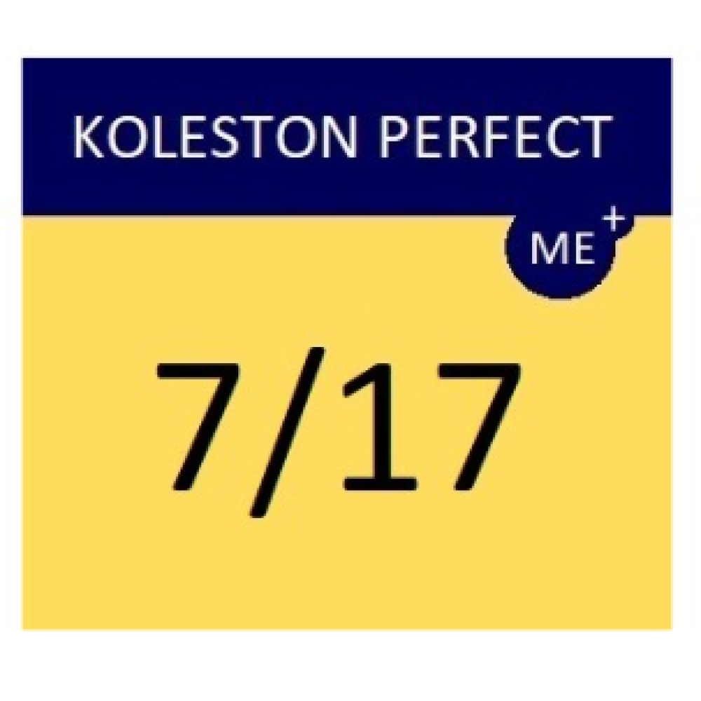 WELLA PROFESSIONALS KOLESTON PERFECT ME+ - Hair colour, 7/17 - MEDIUM BLONDE ASH BROWN (81650696)