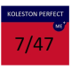 WELLA PROFESSIONALS KOLESTON PERFECT ME+ - Hair colour, 7/47 - MEDIUM RED BROWN BLONDE (81650307)