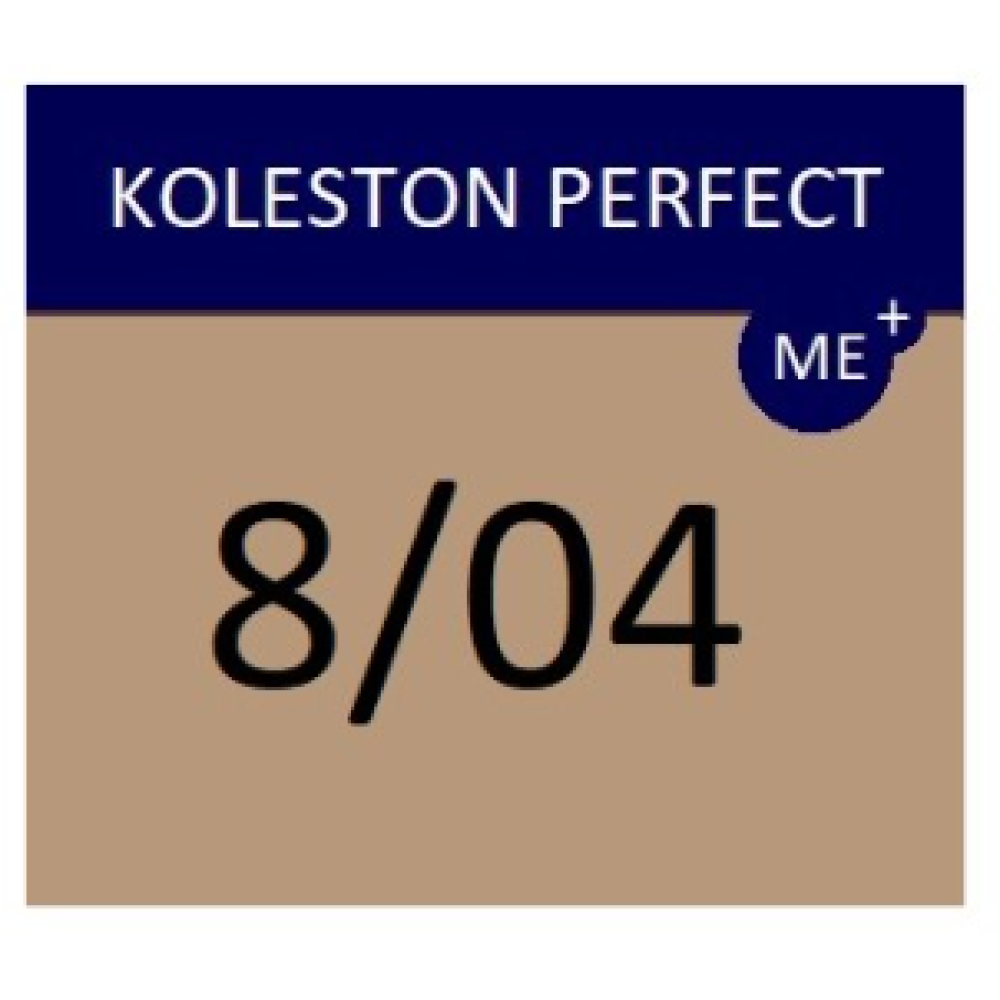 WELLA PROFESSIONALS KOLESTON PERFECT ME+ - Hair colour, 8/04 - LIGHT NATURAL COPPER BLONDE (81650838)