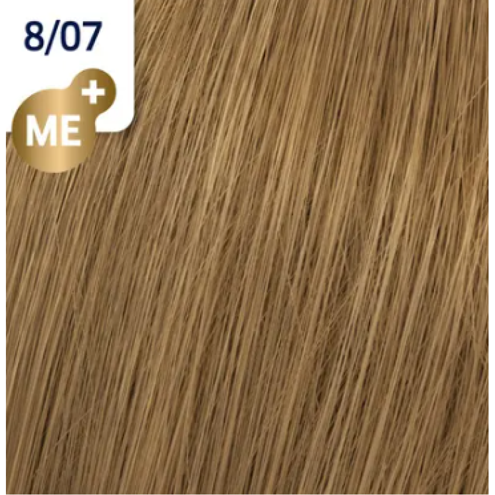 WELLA PROFESSIONALS KOLESTON PERFECT ME+ - Hair colour, 8/07 - LIGHT BLONDE NATURAL BROWN (81650839)