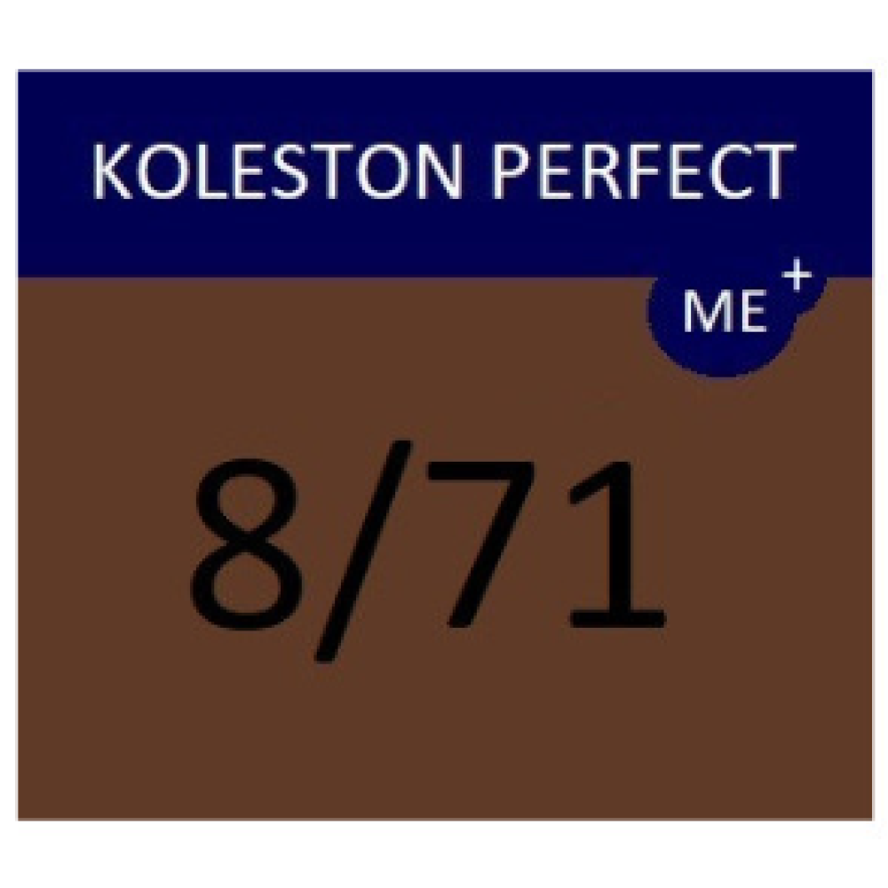 WELLA PROFESSIONALS KOLESTON PERFECT ME+ - Hair colour, 8/71 - LIGHT BLONDE ASH BROWN (81650848)