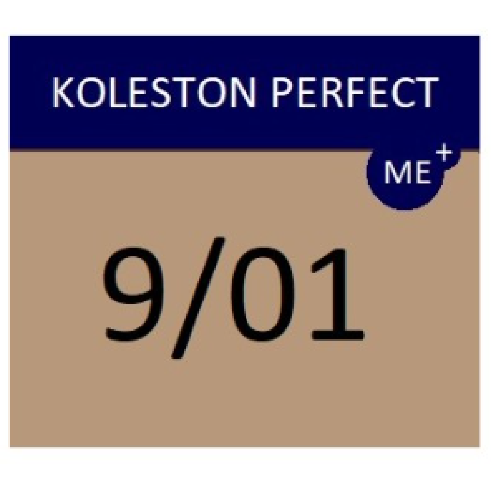 WELLA PROFESSIONALS KOLESTON PERFECT ME+ - Hair colour, 9/01 - VERY LIGHT NATURAL ASH BLONDE (81650859)