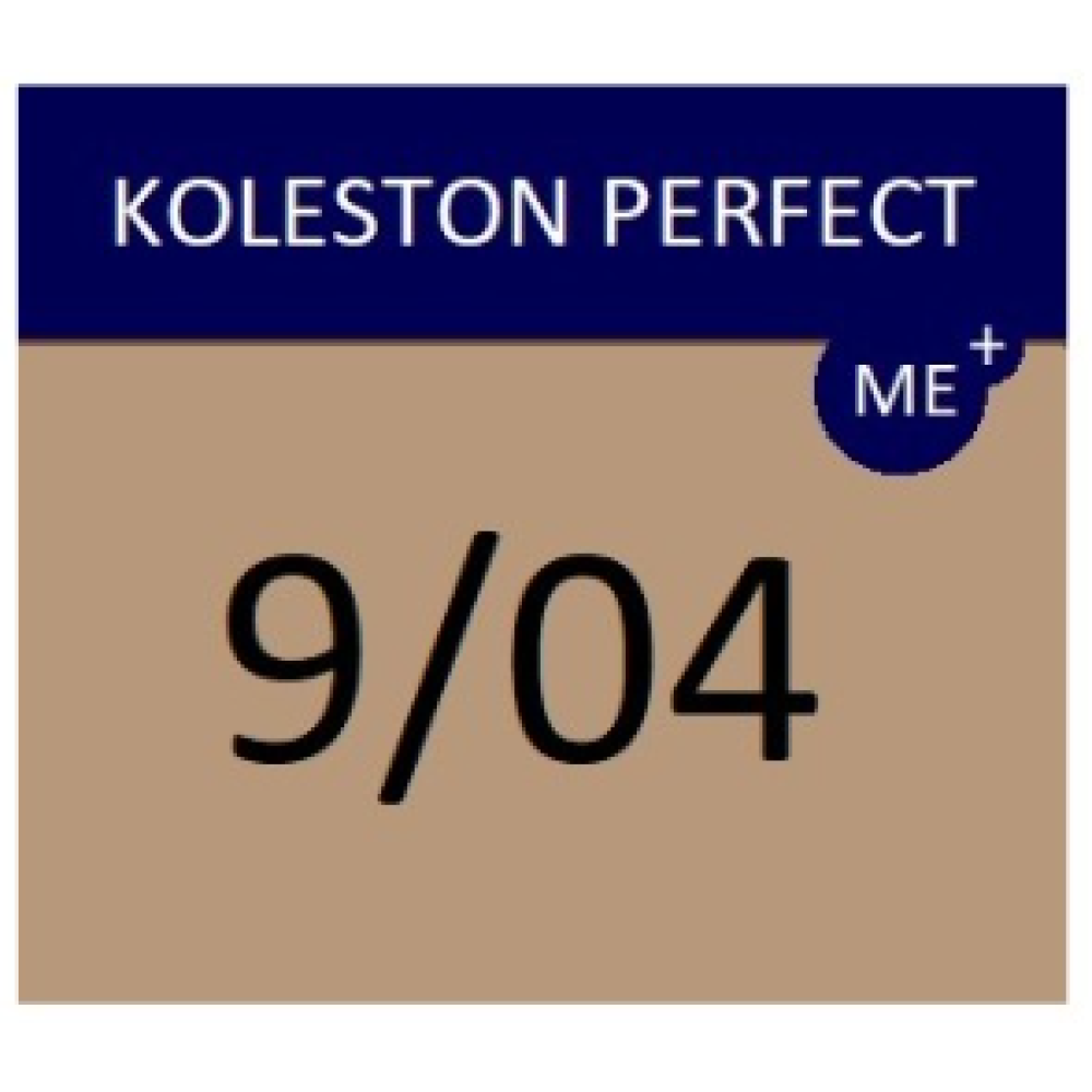 WELLA PROFESSIONALS KOLESTON PERFECT ME+ - Hair colour, 9/04 - VERY LIGHT NATURAL COPPER BLONDE (81650862)