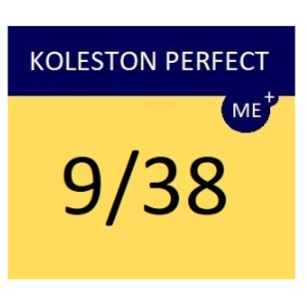 WELLA PROFESSIONALS KOLESTON PERFECT ME+ - Hair colour, 9/38 - VERY LIGHT GOLDEN PEARL BLONDE (81650870)