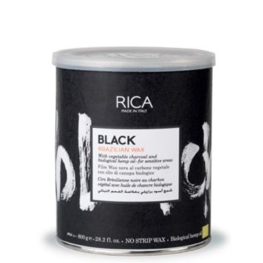 BLACK Brazilian Wax RICA, 800ml (CDAVBL8-A)