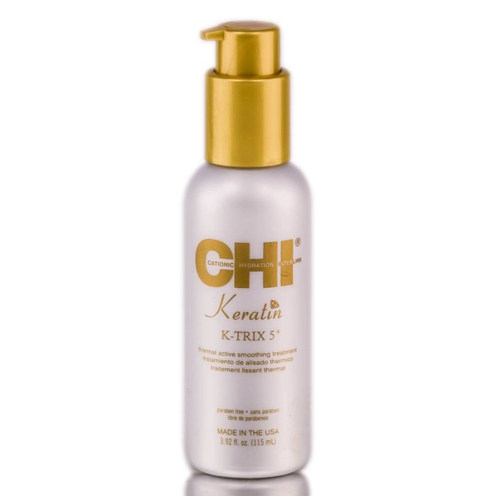 CHI Keratin K-TRIX 5 Themal Active Smoothing Treatment, 115ml (CHIKT4)