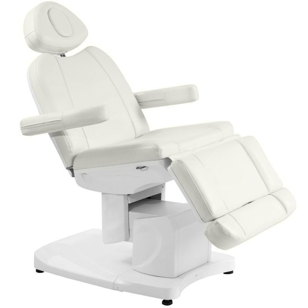 Electric beauty chair Azzurro 708A 4 motors, white (109094)